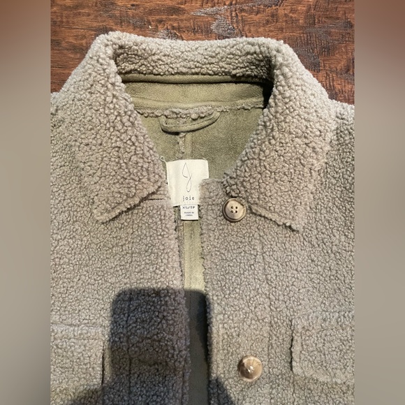 Joie teddy Sherpa Shacket - Picture 3 of 6